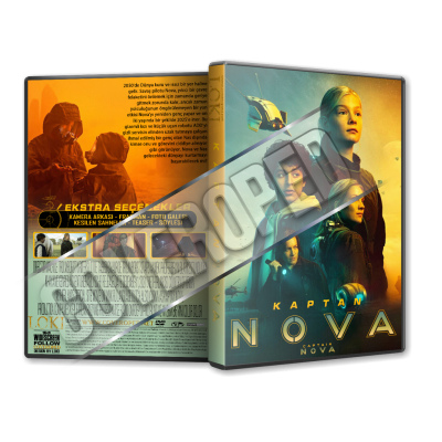 Kaptan Nova - Captain Nova - 2021 Türkçe Dvd Cover Tasarımı